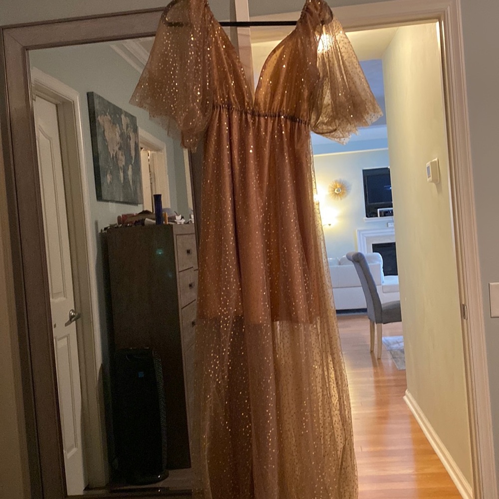 Glitter dress fits small to medium size